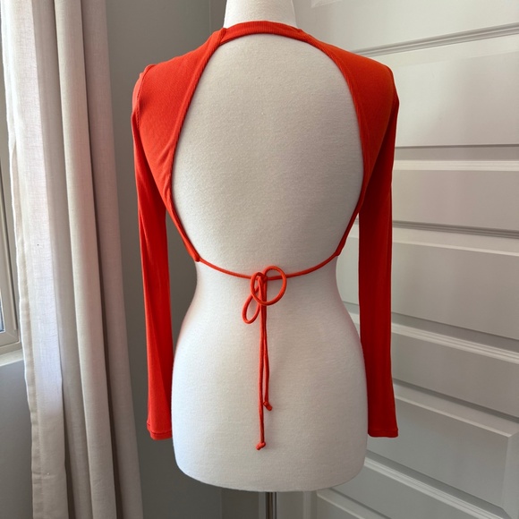 Skims Soft Lounge Ribbed Open Back Top/Ruched Pant Set NWOT - Picture 6 of 10